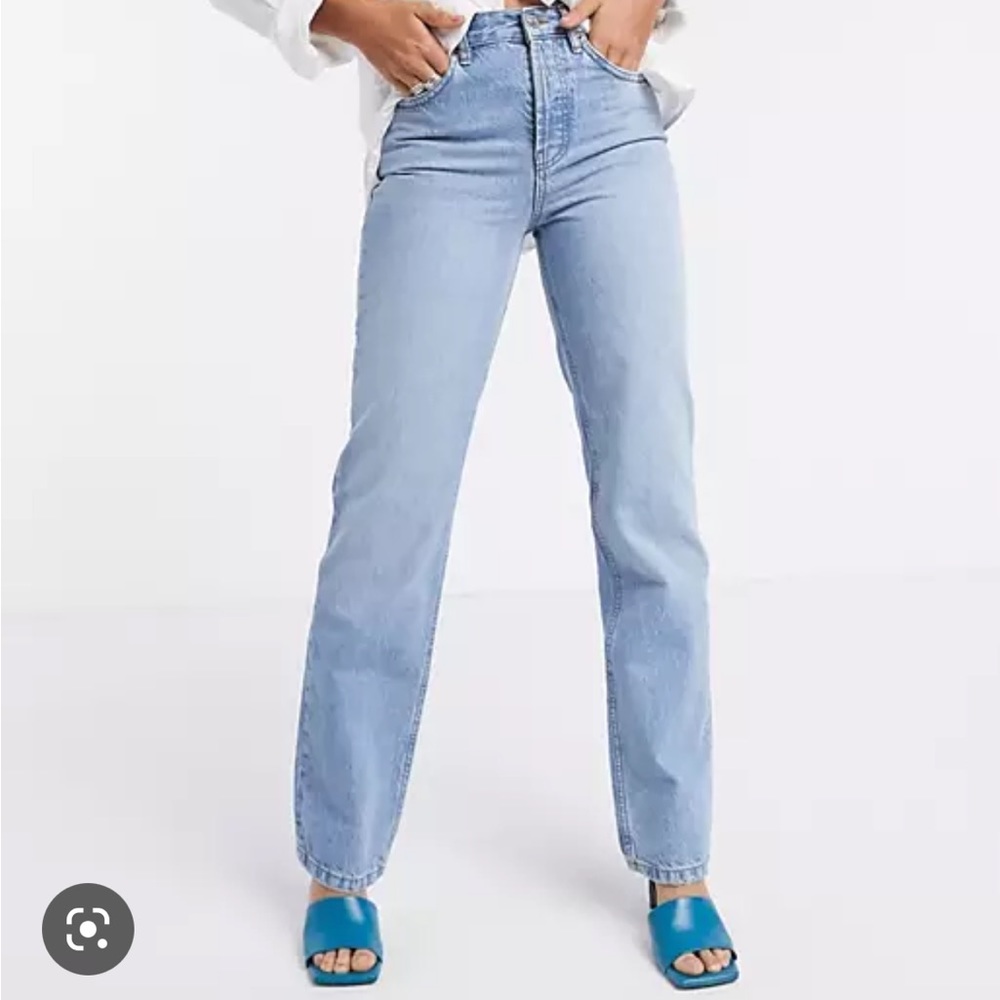 asos straight leg jeans